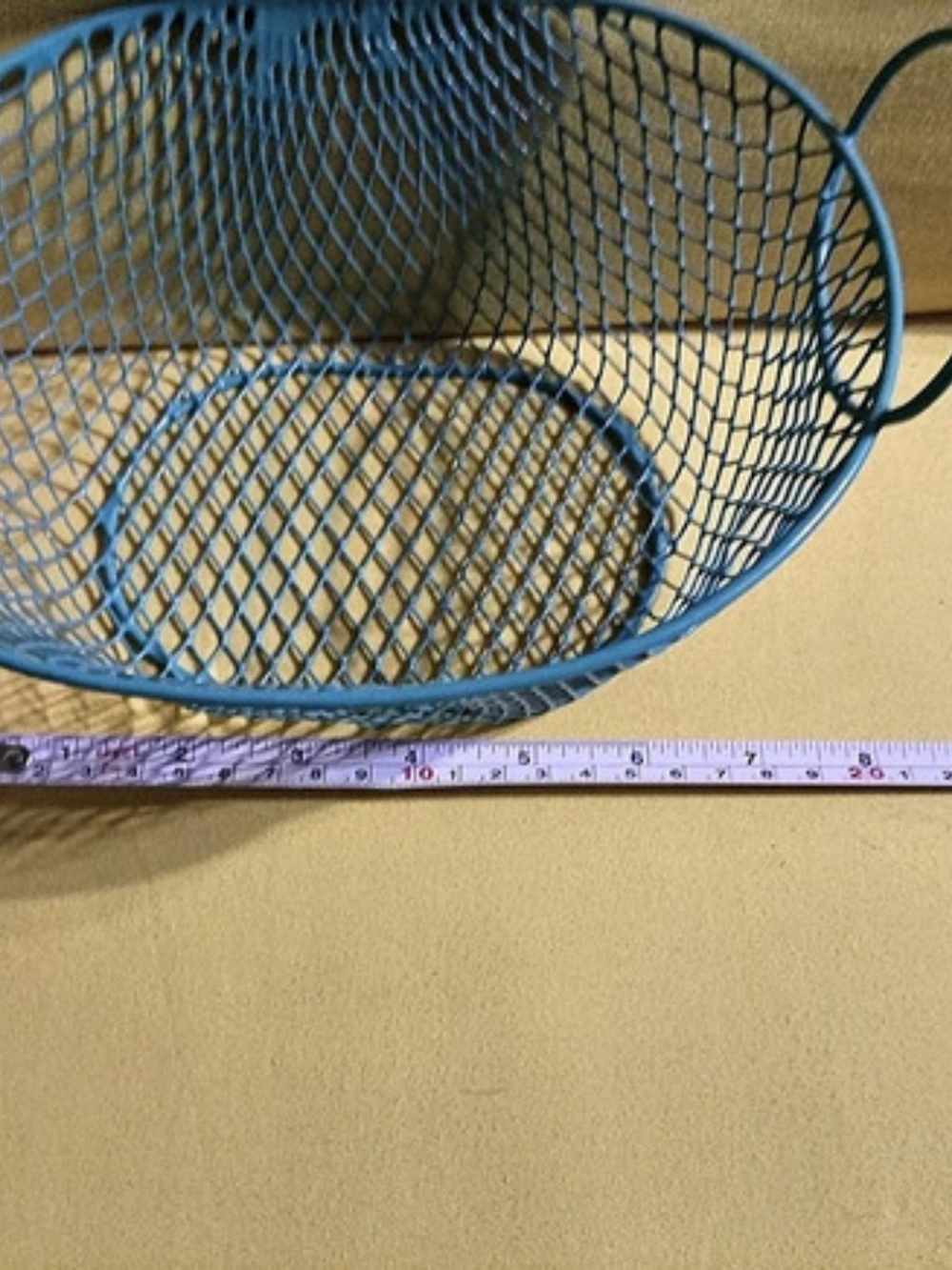 Blue Wire Storage Basket